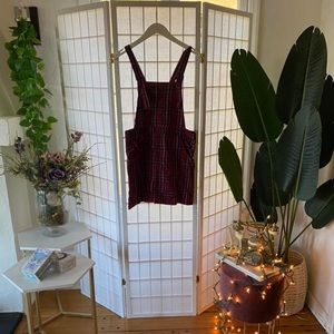 Forever 21 Plaid Jumper